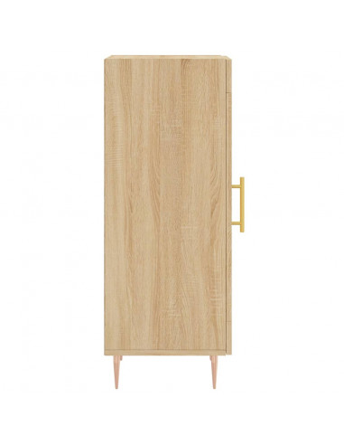 Credenza Rovere Sonoma 34,5x34x90 cm in Legno Multistrato