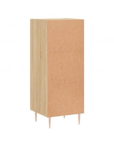 Credenza Rovere Sonoma 34,5x34x90 cm in Legno Multistrato
