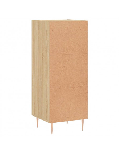 Credenza Rovere Sonoma 34,5x34x90 cm in Legno Multistrato