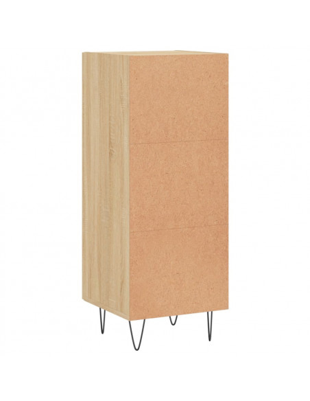 Credenza Rovere Sonoma 34,5x34x90 cm in Legno Multistrato