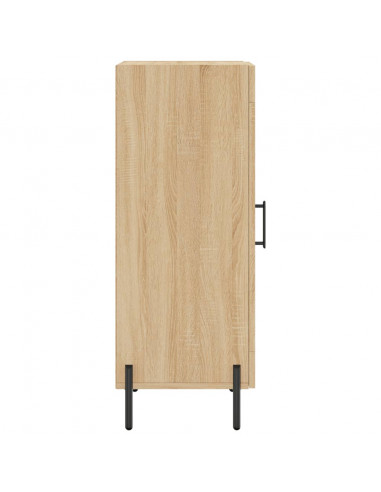 Credenza Rovere Sonoma 34,5x34x90 cm in Legno Multistrato