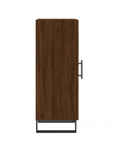 Credenza Rovere Marrone 34,5x34x90 cm in Legno Multistrato 2
