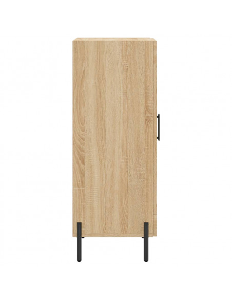 Credenza Rovere Sonoma 34,5x34x90 cm in Legno Multistrato