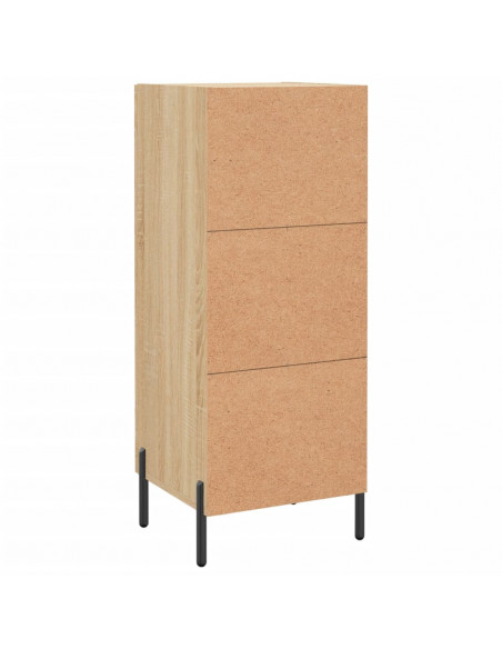 Credenza Rovere Sonoma 34,5x34x90 cm in Legno Multistrato