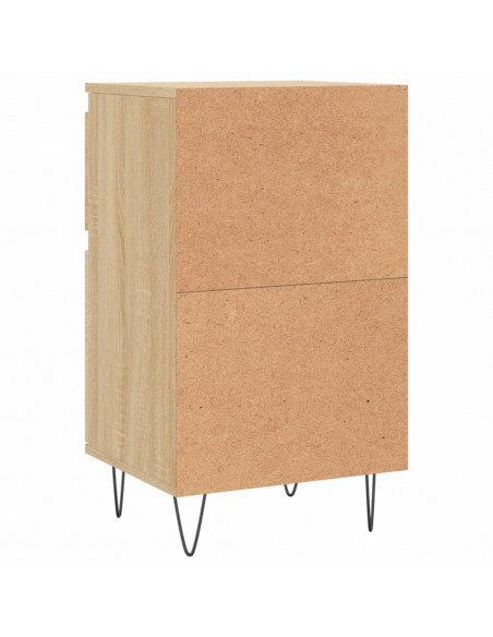 Credenze 2 pz Rovere Sonoma 40x35x70 cm in Legno Multistrato