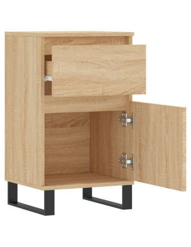 Credenze 2 pz Rovere Sonoma 40x35x70 cm in Legno Multistrato