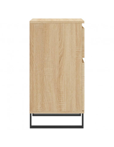 Credenze 2 pz Rovere Sonoma 40x35x70 cm in Legno Multistrato