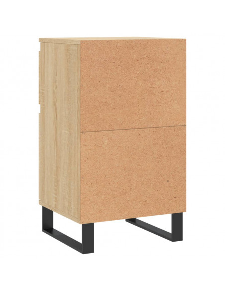 Credenze 2 pz Rovere Sonoma 40x35x70 cm in Legno Multistrato