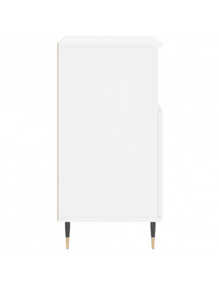 Credenza Bianca 60x35x70 cm in Legno Multistrato