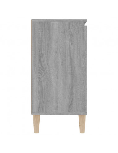Credenza Grigio Sonoma 103,5x35x70 cm in Legno Ingegnerizzato