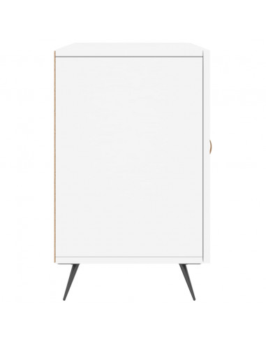 Credenza Bianca 100x36x60 cm in Legno Multistrato