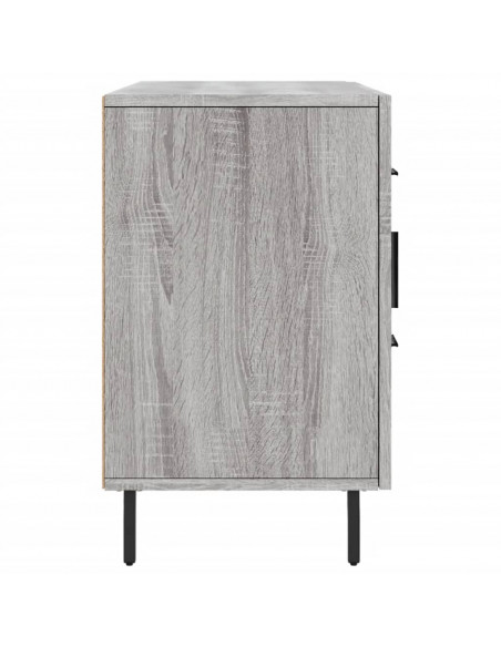 Credenza Grigio Sonoma 100x36x60 cm in Legno Multistrato