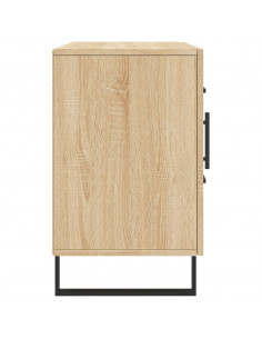 Credenza Rovere Sonoma 100x36x60 cm in Legno Multistrato 2
