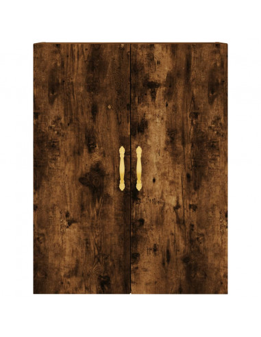 Mobile a Parete Rovere Fumo 69,5x34x90 cm