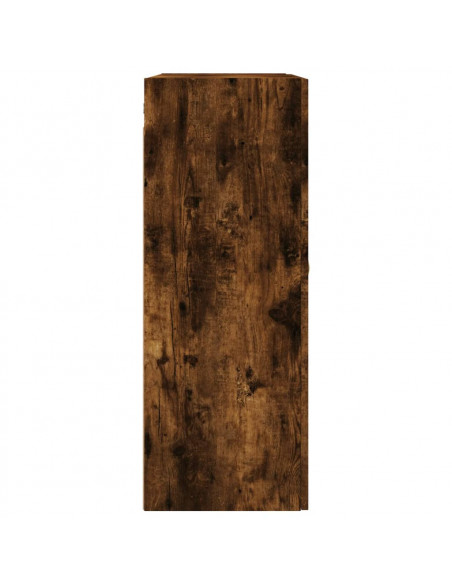 Mobile a Parete Rovere Fumo 69,5x34x90 cm