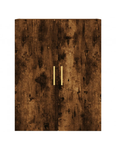 Mobile a Parete Rovere Fumo 69,5x34x90 cm