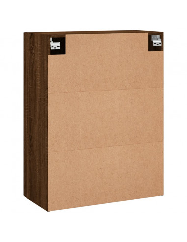 Mobile a Parete Rovere Marrone 69,5x34x90 cm