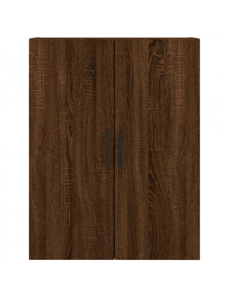 Mobile a Parete Rovere Marrone 69,5x34x90 cm