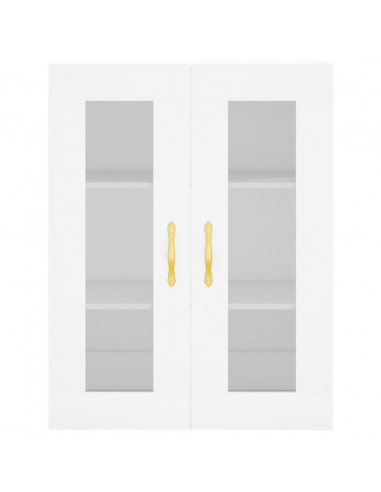 Mobile a Parete Bianco 69,5x34x90 cm