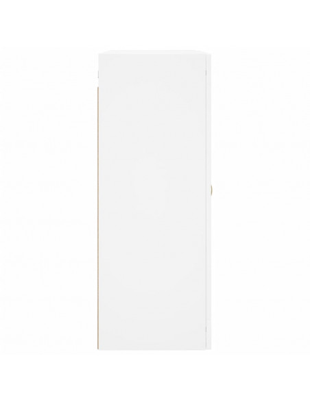Mobile a Parete Bianco 69,5x34x90 cm