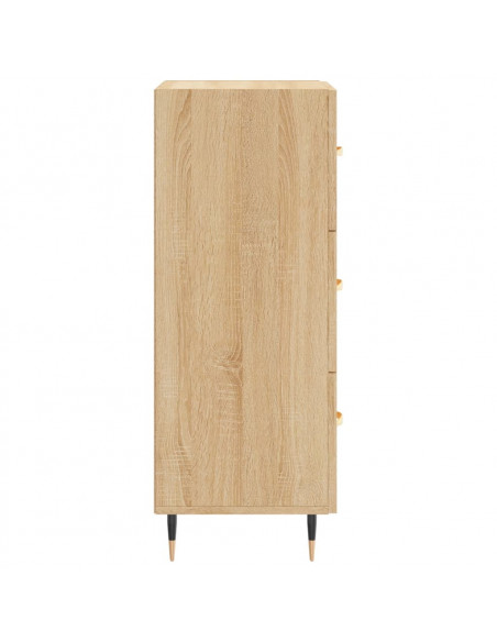Credenza Rovere Sonoma 34,5x34x90 cm in Legno Multistrato