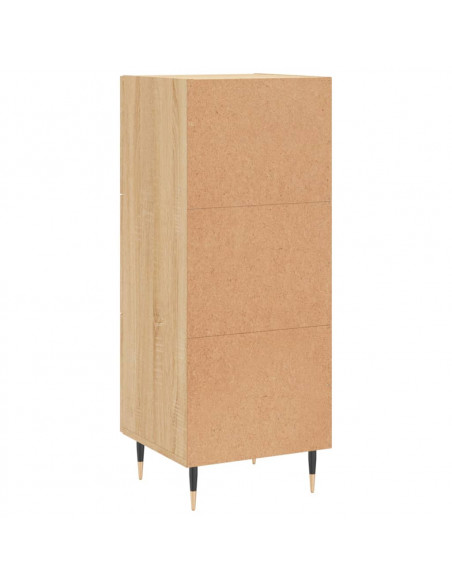 Credenza Rovere Sonoma 34,5x34x90 cm in Legno Multistrato