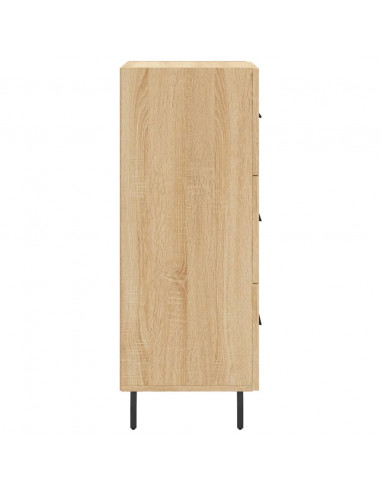 Credenza Rovere Sonoma 34,5x34x90 cm in Legno Multistrato