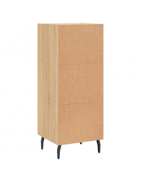 Credenza Rovere Sonoma 34,5x34x90 cm in Legno Multistrato