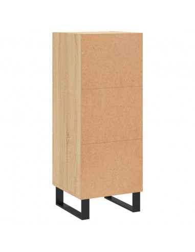 Credenza Rovere Sonoma 34,5x34x90 cm in Legno Multistrato