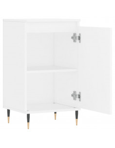 Credenze 2 pz Bianche 40x35x70 cm in Legno Multistrato 2