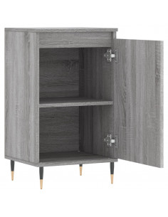 Credenze 2 pz Grigio Sonoma 40x35x70 cm in Legno Multistrato 2