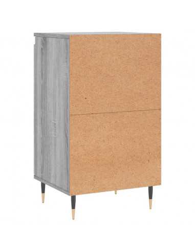 Credenze 2 pz Grigio Sonoma 40x35x70 cm in Legno Multistrato