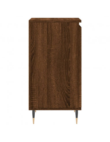 Credenze 2 pz Rovere Marrone 40x35x70 cm in Legno Multistrato