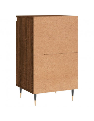 Credenze 2 pz Rovere Marrone 40x35x70 cm in Legno Multistrato