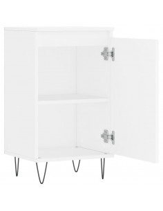 Credenze 2 pz Bianche 40x35x70 cm in Legno Multistrato 2