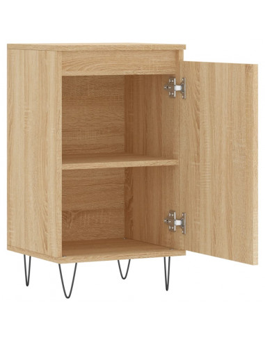 Credenze 2 pz Rovere Sonoma 40x35x70 cm in Legno Multistrato
