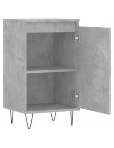Credenze 2 pz Grigio Cemento 40x35x70 cm in Legno Multistrato 2