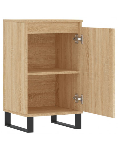 Credenze 2 pz Rovere Sonoma 40x35x70 cm in Legno Multistrato