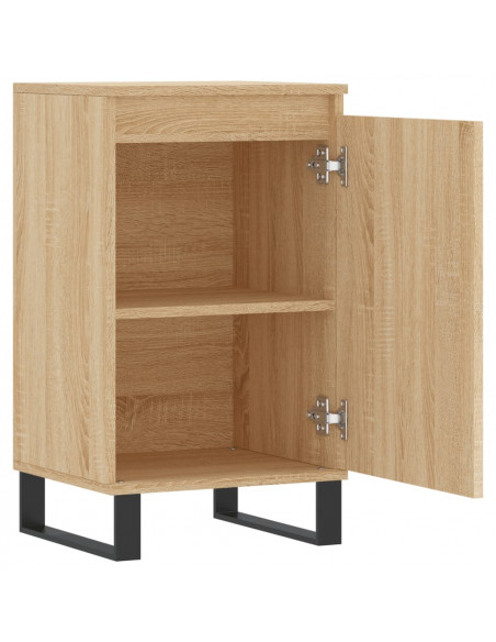Credenze 2 pz Rovere Sonoma 40x35x70 cm in Legno Multistrato