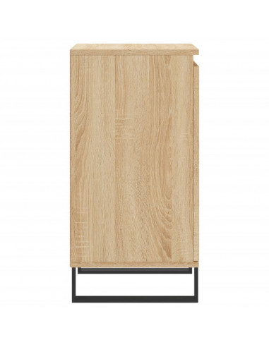 Credenze 2 pz Rovere Sonoma 40x35x70 cm in Legno Multistrato