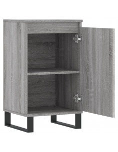 Credenze 2 pz Grigio Sonoma 40x35x70 cm in Legno Multistrato 2
