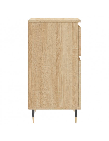 Credenza Rovere Sonoma 40x35x70 cm in Legno Multistrato