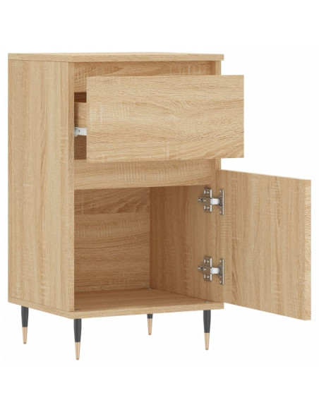 Credenze 2 pz Rovere Sonoma 40x35x70 cm in Legno Multistrato