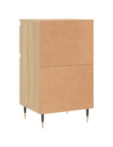 Credenze 2 pz Rovere Sonoma 40x35x70 cm in Legno Multistrato
