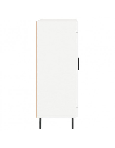 Credenza Bianca 69,5x34x90 cm in Legno Multistrato