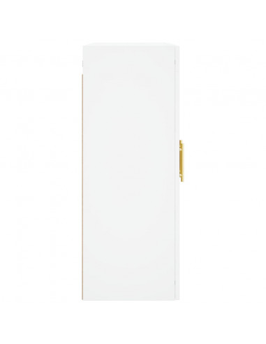 Mobile a Parete Bianco 69,5x34x90 cm