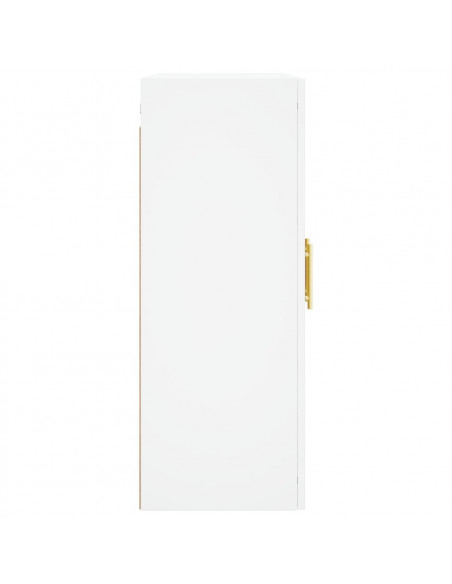 Mobile a Parete Bianco 69,5x34x90 cm