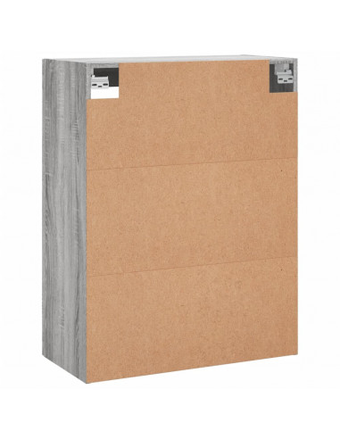 Mobile a Parete Grigio Sonoma 69,5x34x90 cm