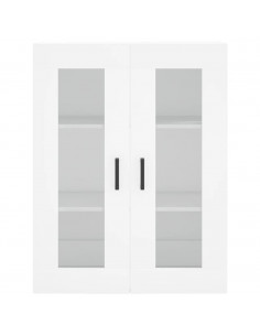 Mobile a Parete Bianco 69,5x34x90 cm 2