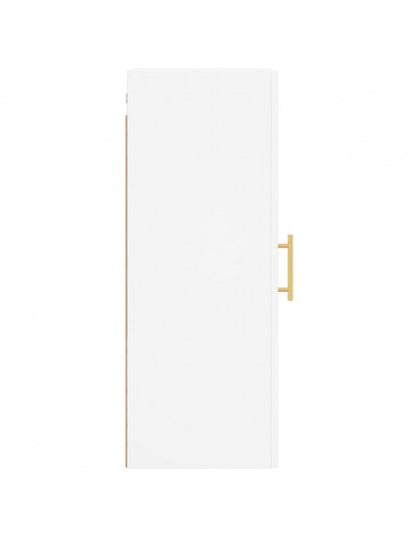 Mobile a Parete Bianco 34,5x34x90 cm